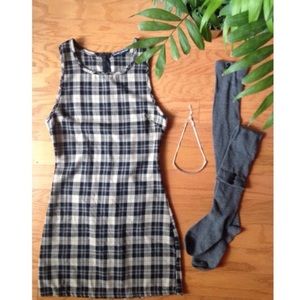 Brandy Melville Plaid Schoolgirl Dress