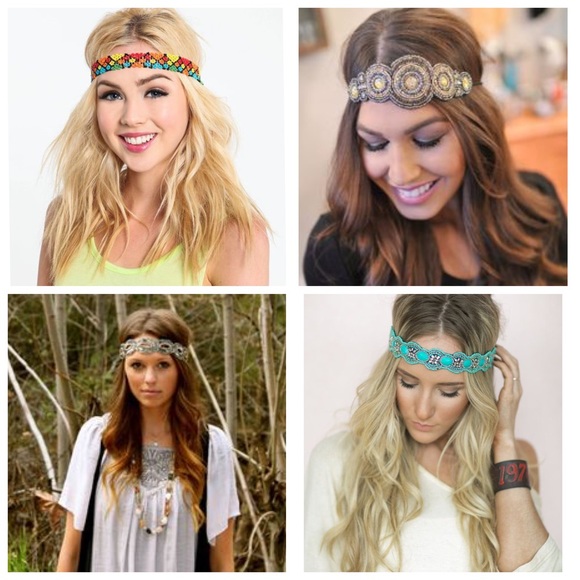 Beaded headband❤️