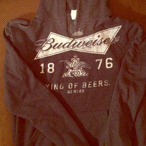 vintage women's Budweiser hoodie