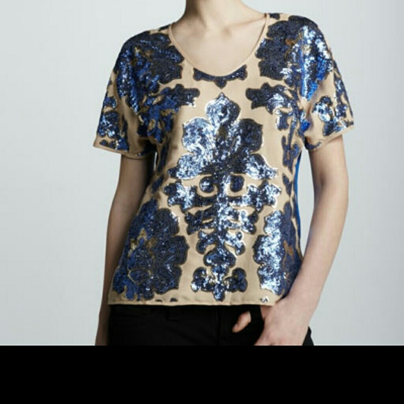🎀SOLD🎀 Gorgeous Tracy Reese sequinced top
