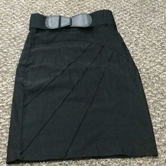 Black Pencil Skirt