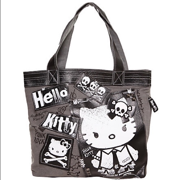 Hello Kitty Reversible Tote! 🕶💀💜