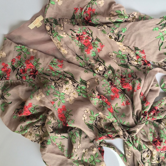 Tulle Tops - 🆕 Floral Kimono Wrap Top