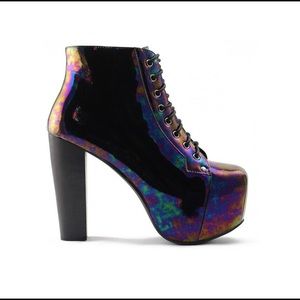 ISO Jeffrey Campbell oil slick