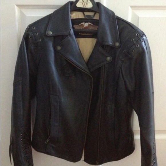 Leather Moto jacket Harley Davidson NEW 💥