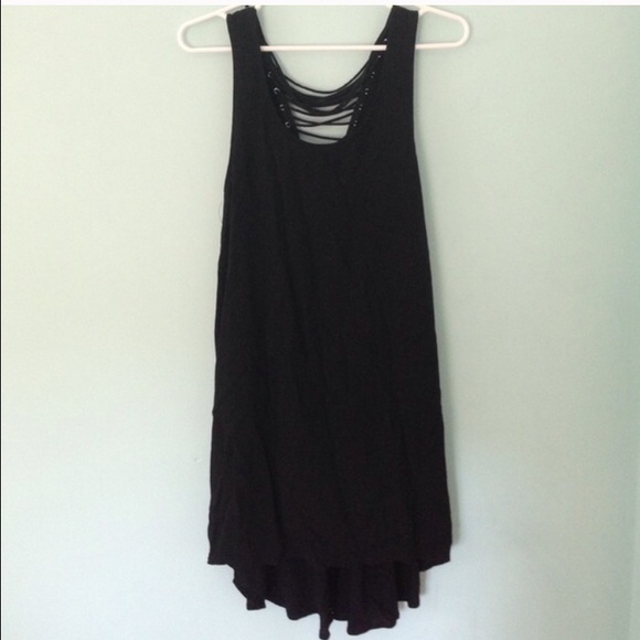 Tobi Back Corset Black Dress - Picture 2 of 4