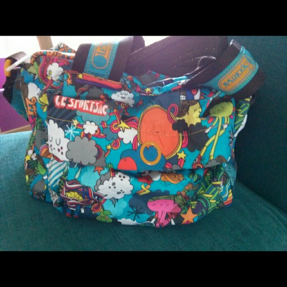 Lesportsac artist in residence small duffel