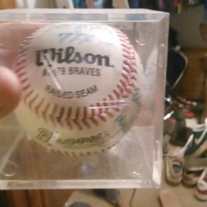 Autograph baseball