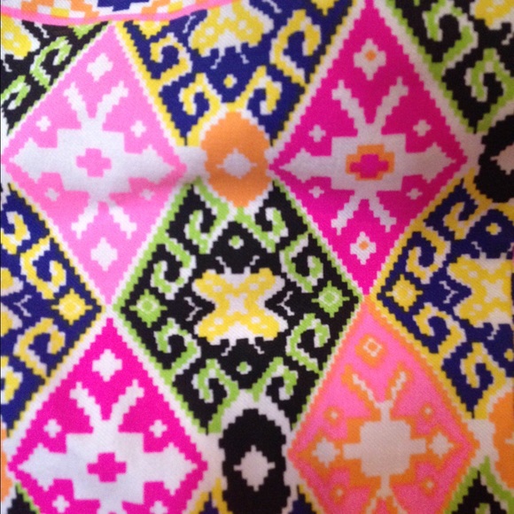 Pink Strapless Printed Dress!✨ - Picture 2 of 2