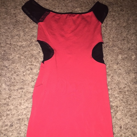 Red Bebe Dress - Picture 3 of 4