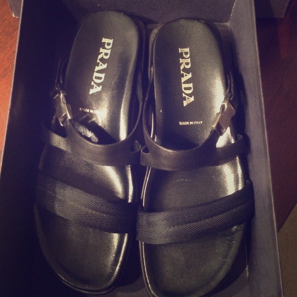 Prada sandals 8 1/2