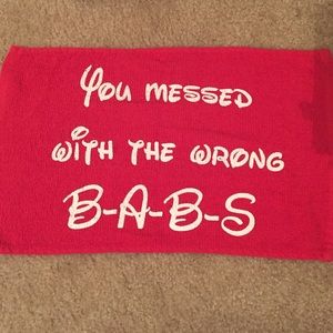 Cheer athletics panthers waving towel!