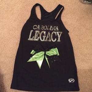 Carolina legacy black tank top!