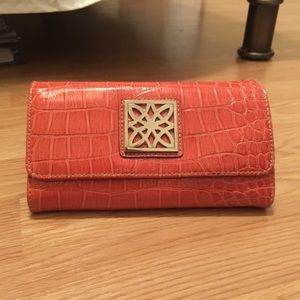 Coral Billfold Wallet