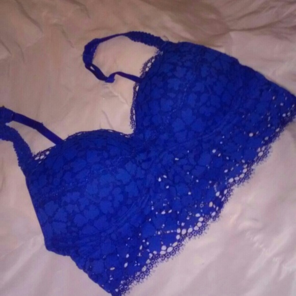 ⭕SOLD🚫Pink vs blue bralette - Picture 2 of 3