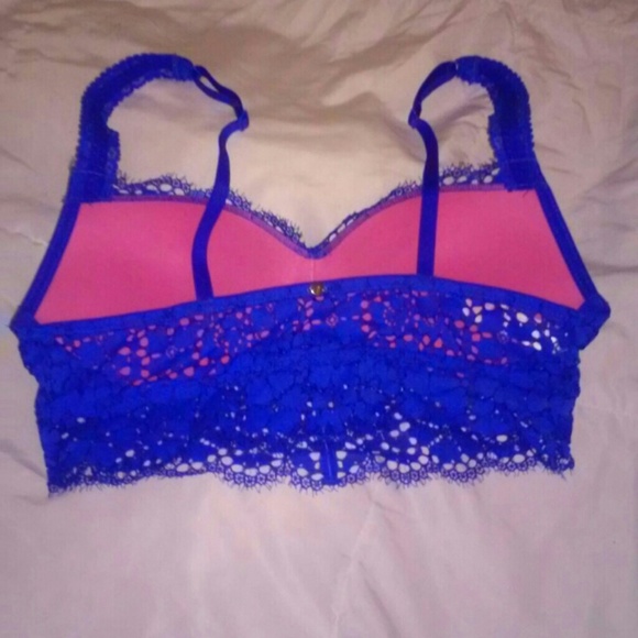 ⭕SOLD🚫Pink vs blue bralette - Picture 3 of 3