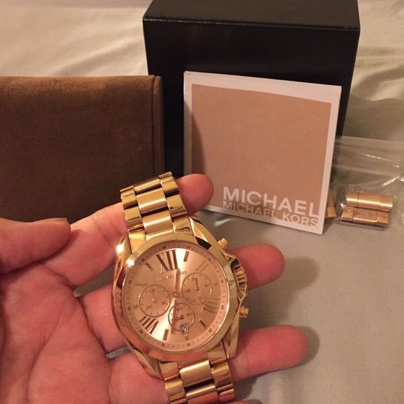 Michael Kors Women's Chronograph RoseGold watch