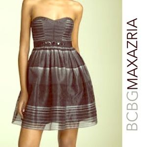 BCBG Max Azria Organza Party Dress