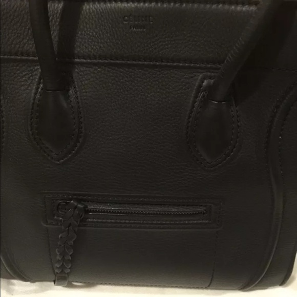 Celine black phantom luggage calfskin - Picture 2 of 4