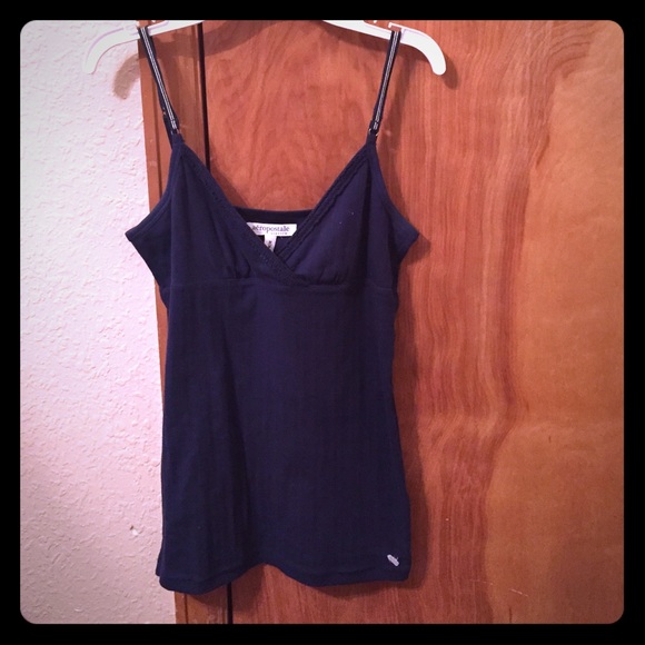 V-cut Dark Navy cami