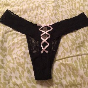 Victoria's Secret lace up panty