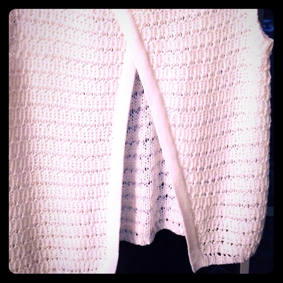 Free People Open Back Sweater sleeveless (s-m)