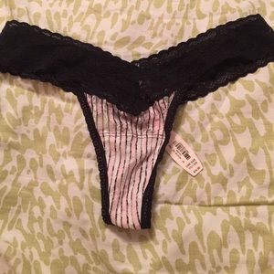 Victoria's Secret iconic stripe thongs