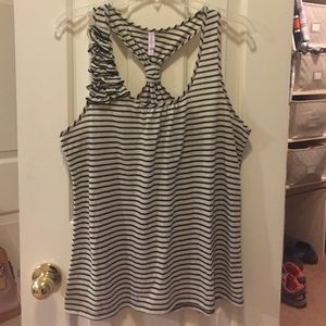 Adorable Striped Tank Top -Size XL