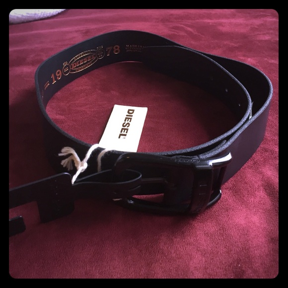 Authentic Diesel leather belt