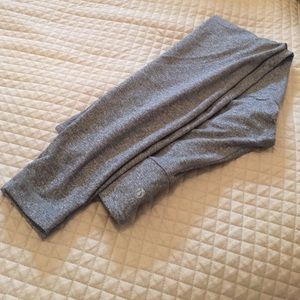 Lululemon wunder under pants Size 6 Heathered grey