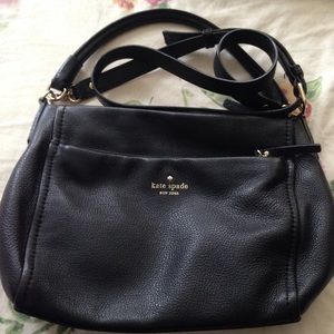 Kate Spade black cross body purse