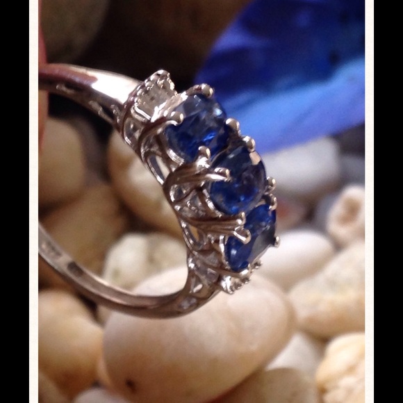 Kyanite, Diamond Ring - Picture 3 of 4