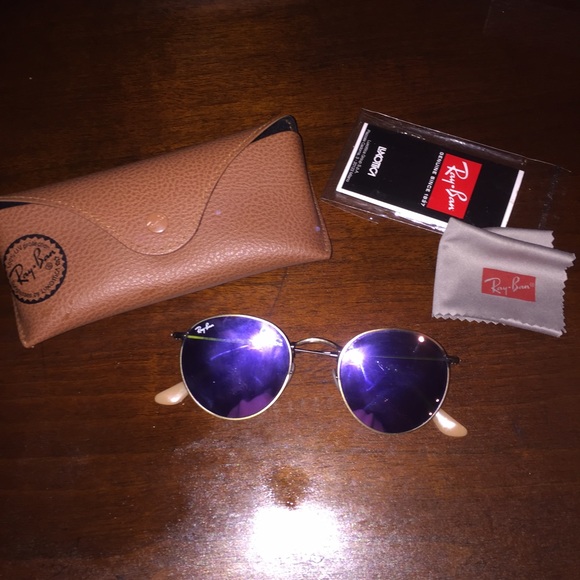 Ray Ban "Icon" 50 mm rounded Sumglasses