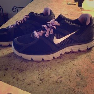 Dark navy blue Nikes