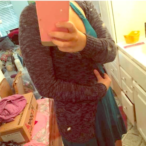 Blue/grey sweater