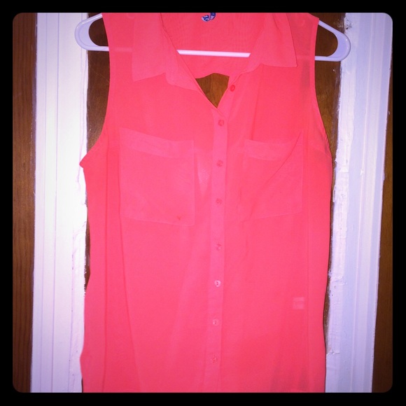 Orange Blouse