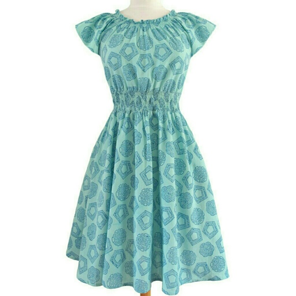 {HP}📘Mata Traders📘Twist & Twirl Dress - Sky - Picture 2 of 5