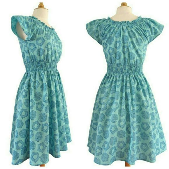 {HP}📘Mata Traders📘Twist & Twirl Dress - Sky - Picture 3 of 5