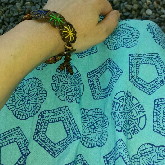 {HP}📘Mata Traders📘Twist & Twirl Dress - Sky - Picture 4 of 5