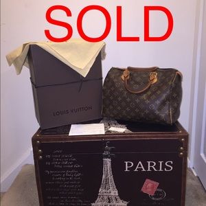 Authentic Louis Vuitton speedy 30