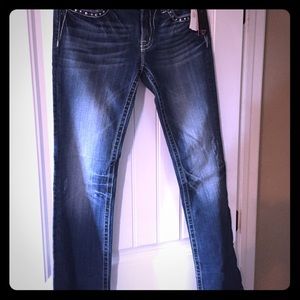 Miss Me boot cut jeans. New with tags. Size 29