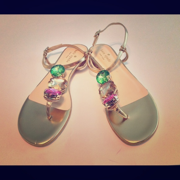 Kate Spade jeweled sandal. Size 7.5