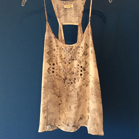 Flowy studded top