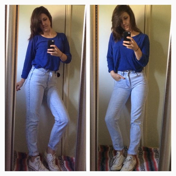 Vintage Lee High Waisted Mom Jeans