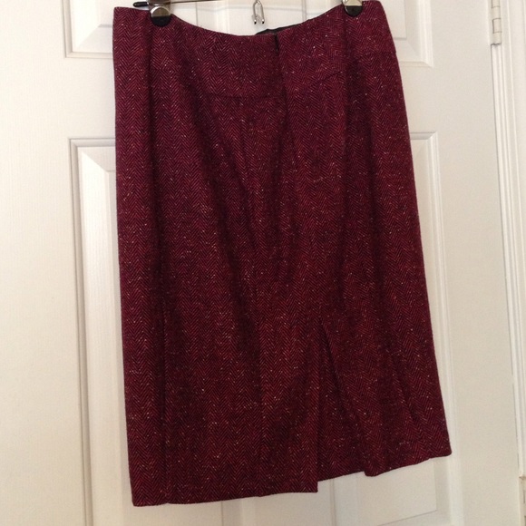 Eva Franco size 6 pink / purple tweed skirt - Picture 3 of 3