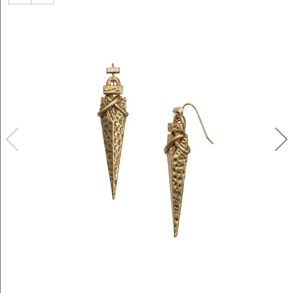 Tory Burch Arrowhead Earrings!!!
