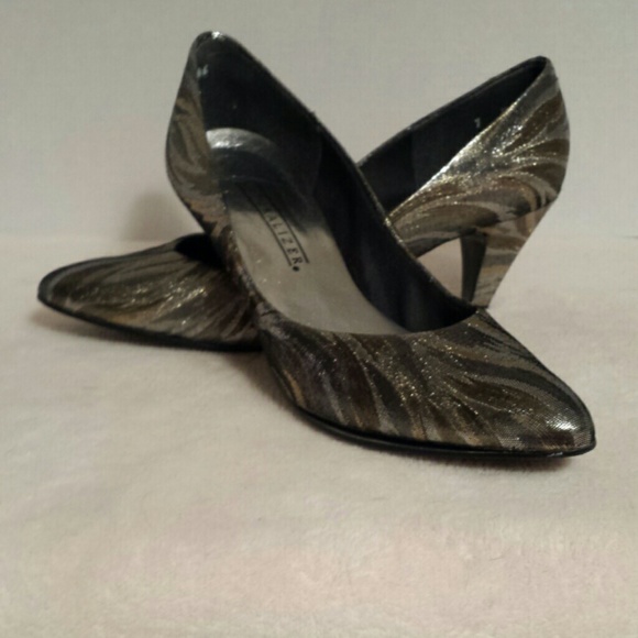 Metallic Dress Heels