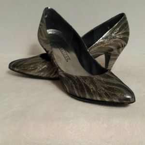 Metallic Dress Heels