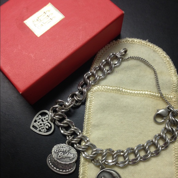 James Avery Double Curb Charm Bracelet