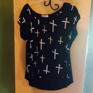 Sheer Black Hi/ low top